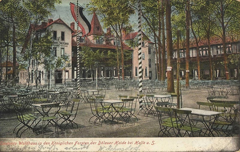 Waldhaus in den koeniglichen Forsten