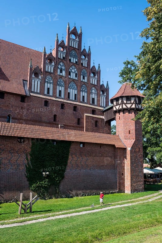 Unesco world heritage sight Malbork castle