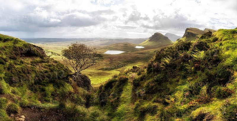 Quiraing Rock Landscape