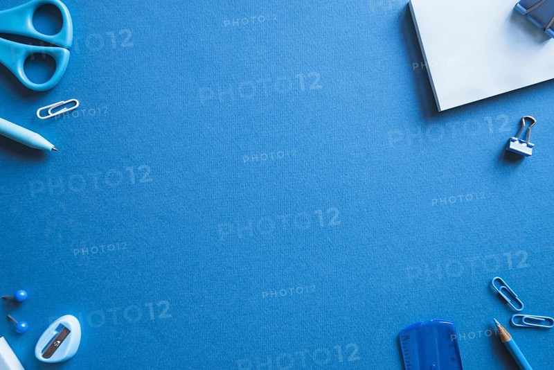 Pieces blue stationery 1