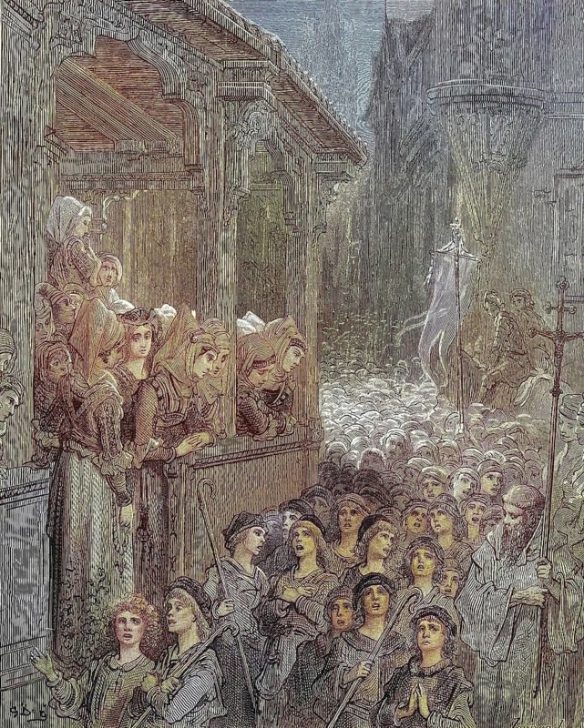 The Children's Crusade was a disastrous popular crusade by European Christians to recapture the Holy Land from the Muslims