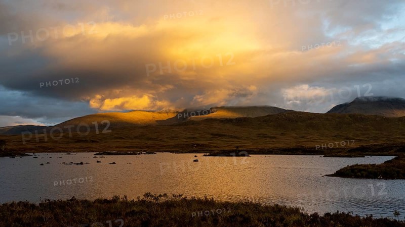 Sunset at Loch Ba