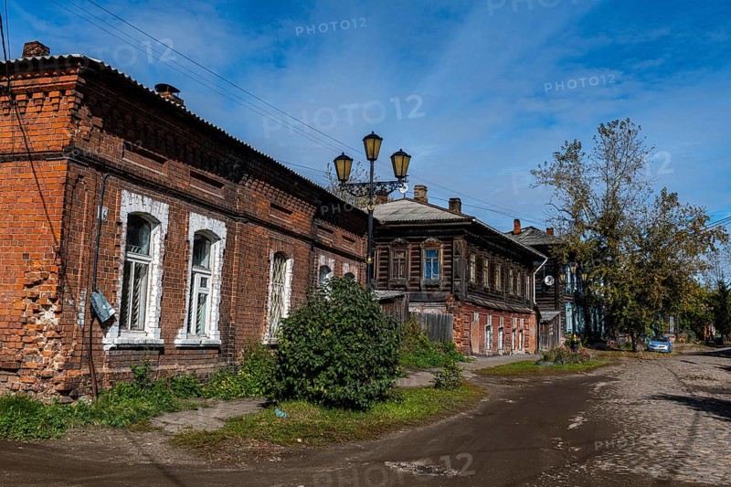 Old wooden houses