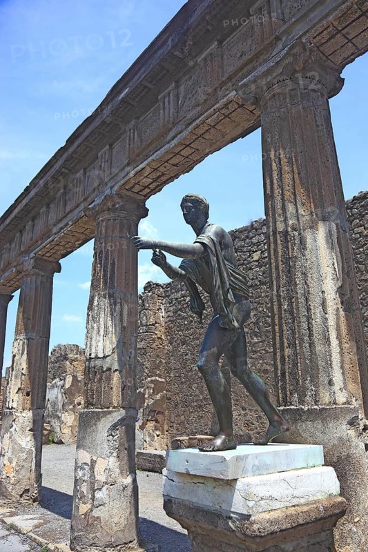 Statue of Diana in the Temple of Apollo