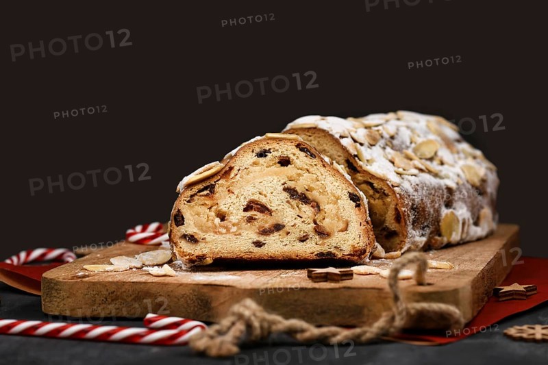 German Stollen cake