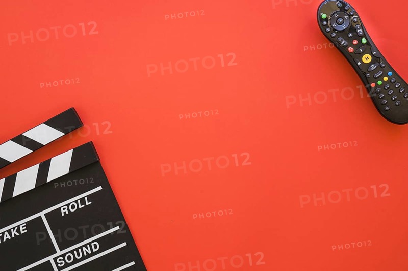 Clapperboard remote control space