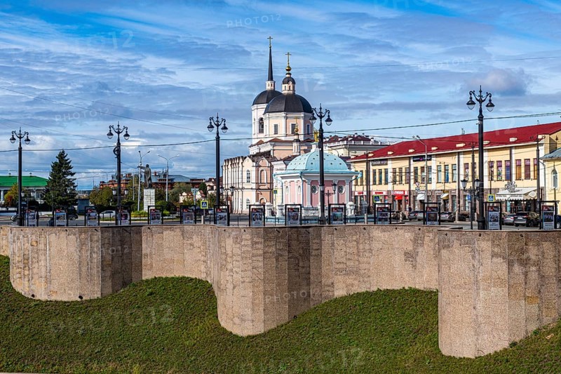 Town center of Tomsk
