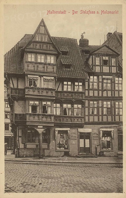 The Holzmarkt in Halberstadt
