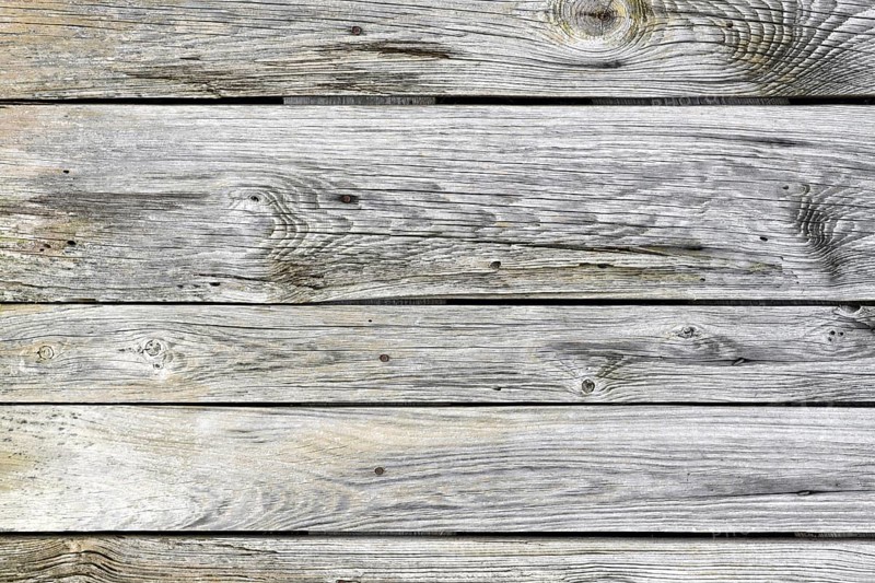 Horizontal old wooden planks background