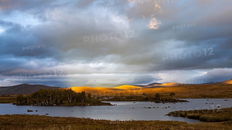 Sunset at Loch Ba
