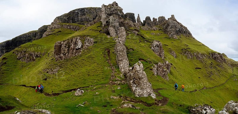 Quiraing Rock Landscape