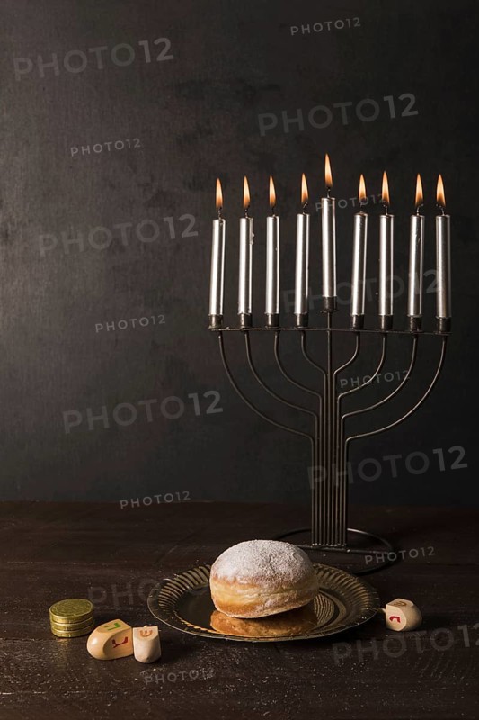 Hanukkah symbols table