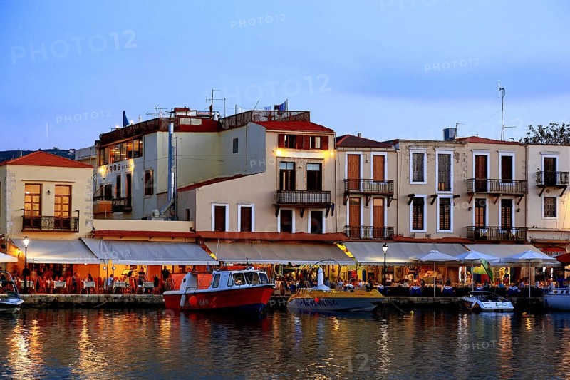 Harbour town of Rethymno