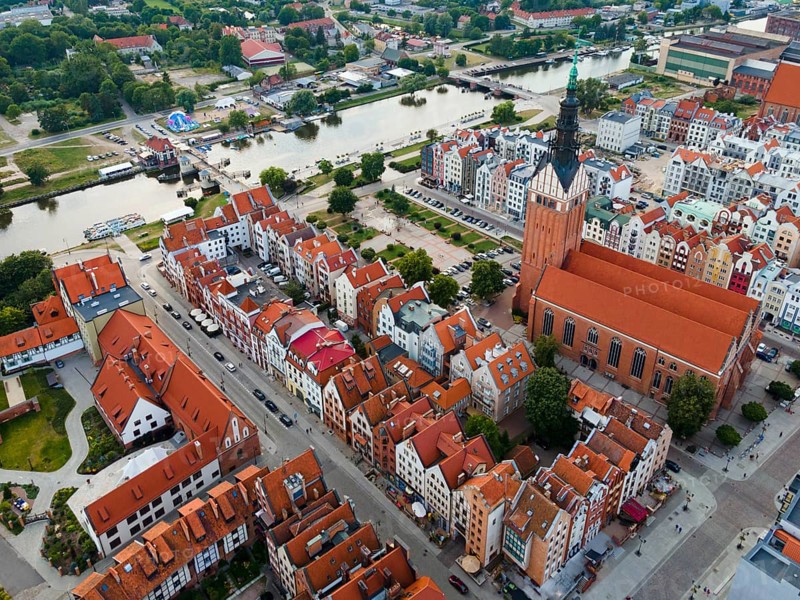 Drone shot