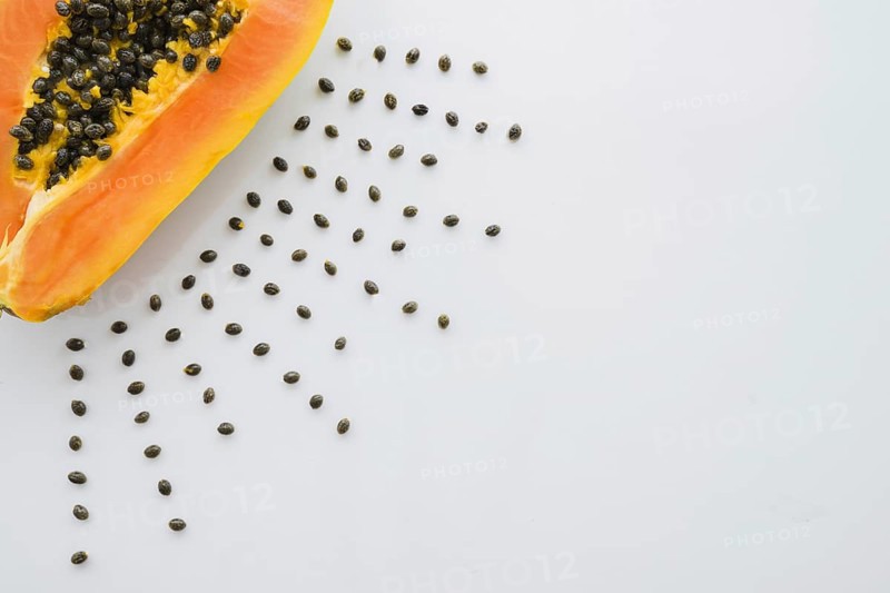 Composition with delicious papaya