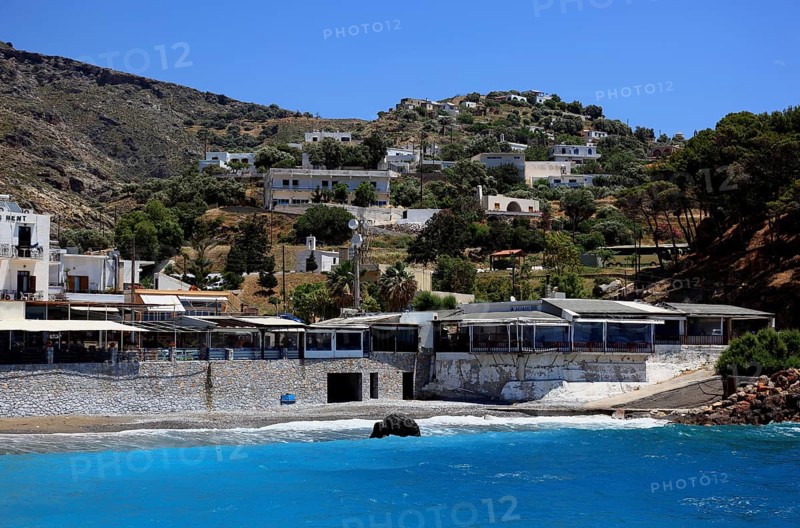 Chora Sfakion is a coastal town in the south of the island of Crete with a small harbour on the Libyan Sea
