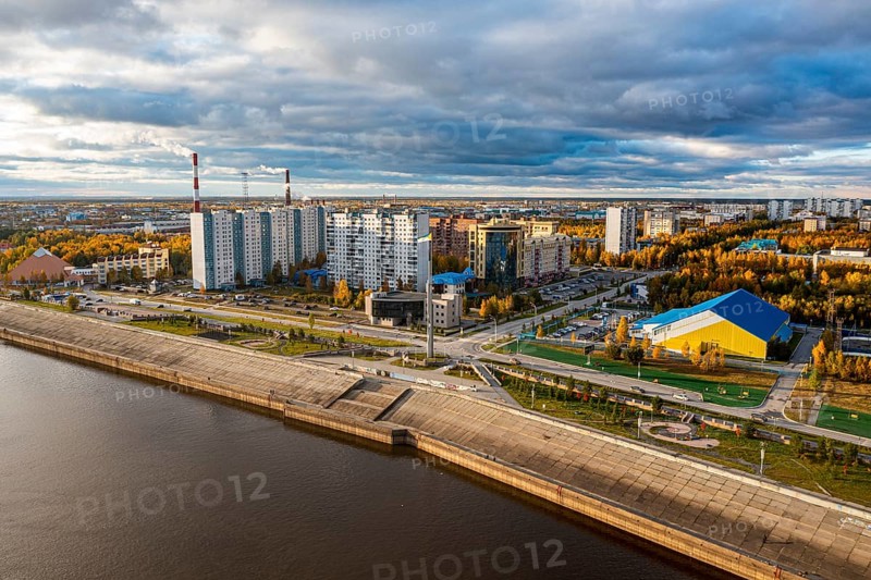 Aerial of Nizhnevartovsk