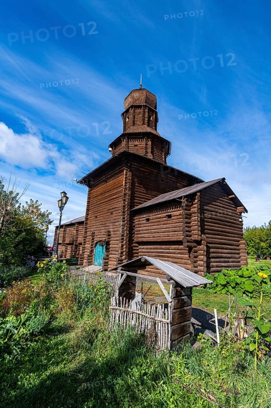 Renovated fort of Tomsk