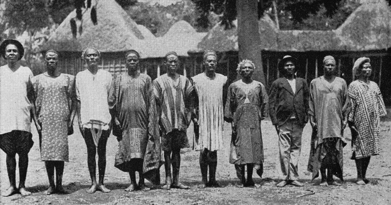 Former German police soldiers in Cameroon