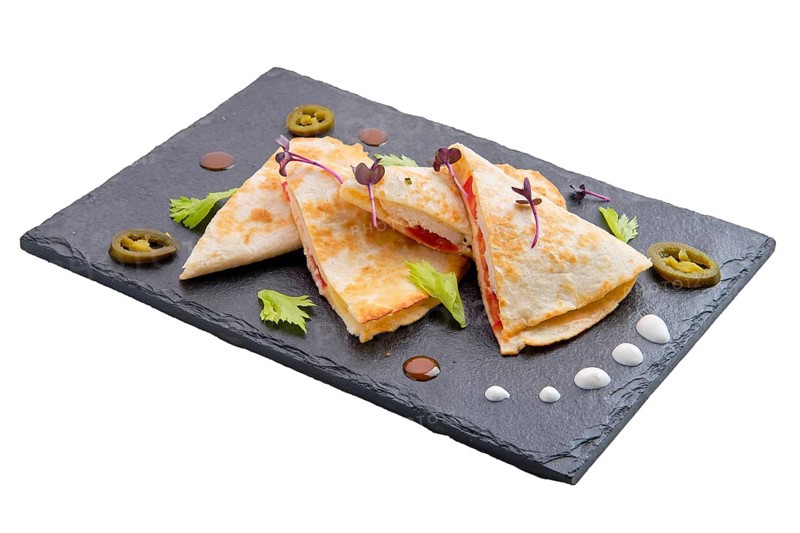 Spicy tortilla with chicken