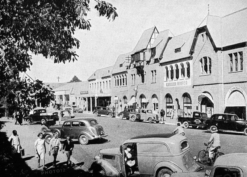 Traffic in the Kaiserstrasse of Windhoek