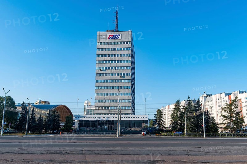 Soviet office building