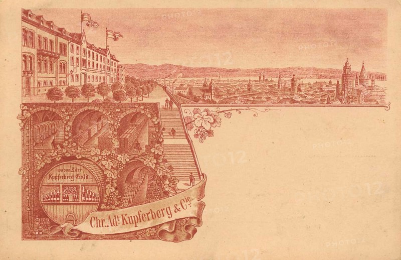 Kupferberg Gold Sektkellerei in Mainz