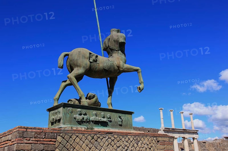 Statue of Centaur in the area of the Forum