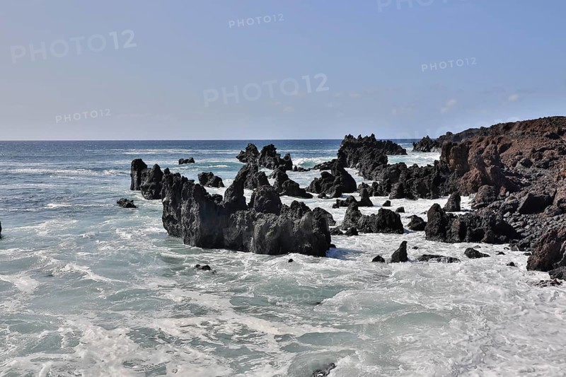 Lava beach Los Hervideros