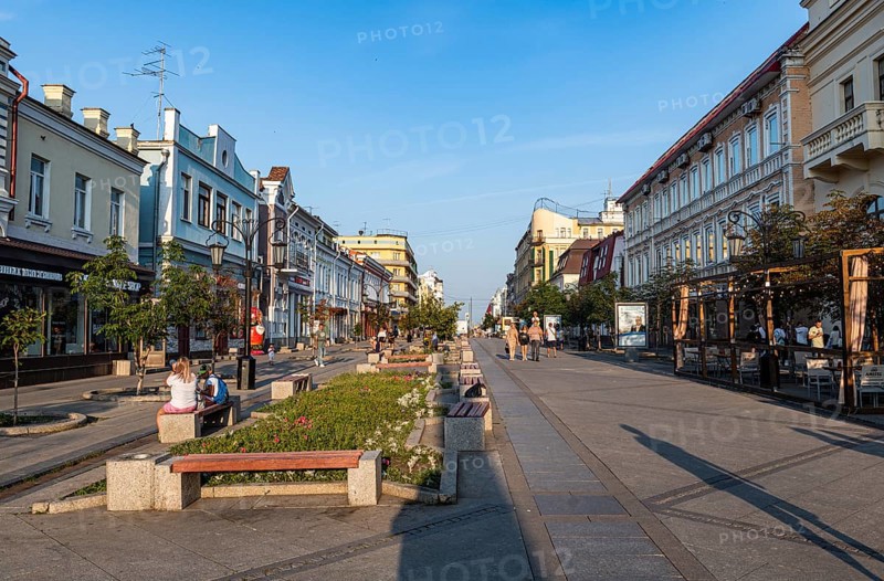 Pedestrian zone in Samara