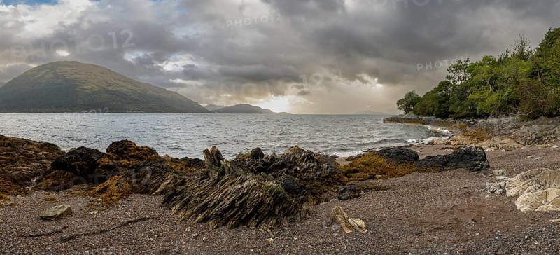 Evening atmosphere at Loch Linnhe
