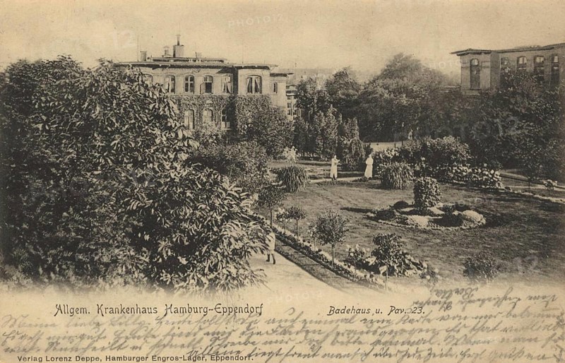 The hospital in Hamburg Eppendorf