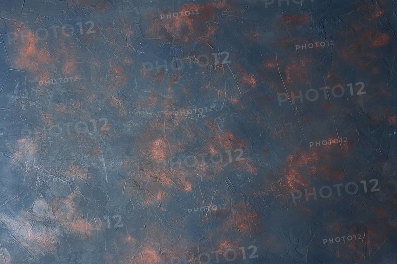 Abstract rusty pale blue-orange background