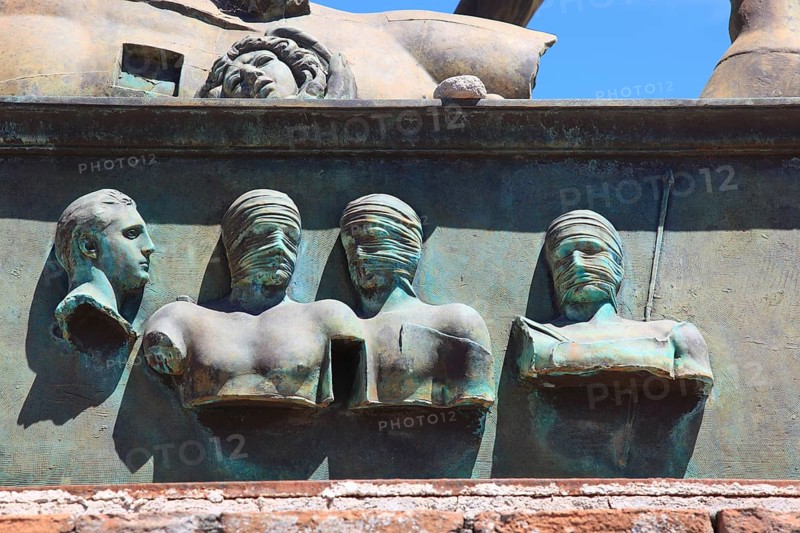 Relief on the base of the statue of Centaur in the area of the Forum