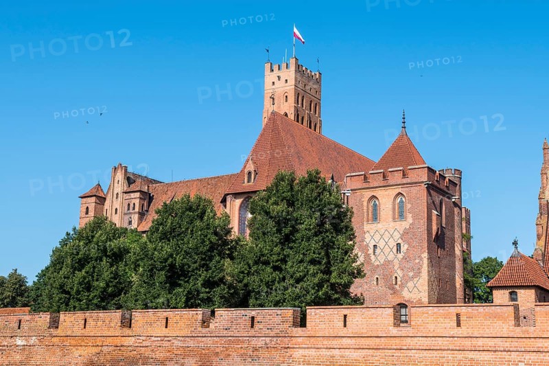 Unesco world heritage sight Malbork castle