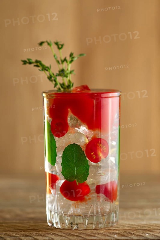 Cocktail with vodka