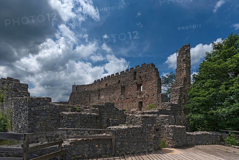 Eisenberg medieval castle ruins