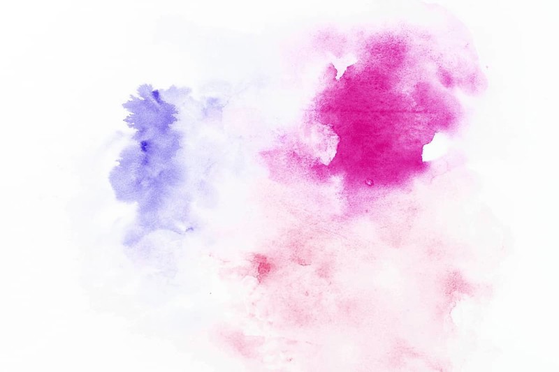 Violet fuchsia drops watercolor. Resolution and high quality beautiful photo
