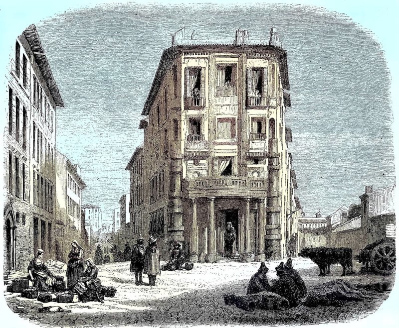 View of the House of Poussin