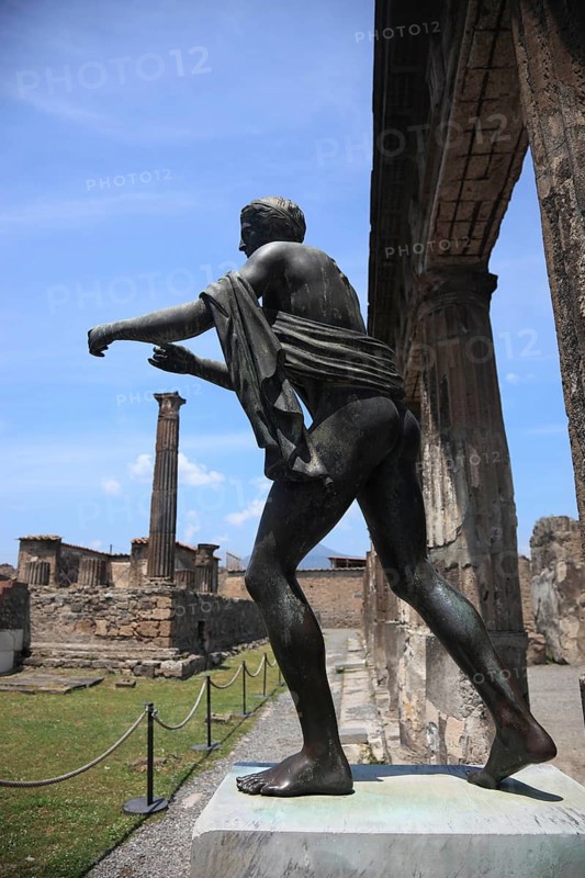Statue of Diana in the Temple of Apollo
