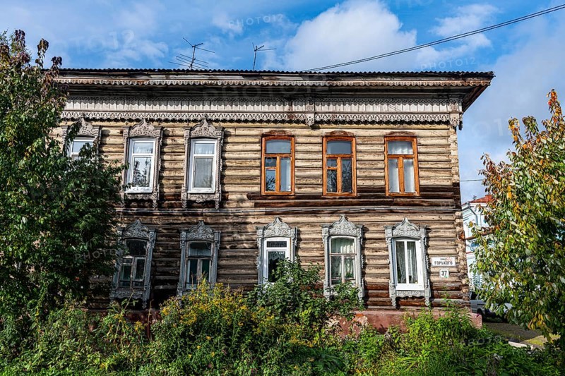Old wooden house