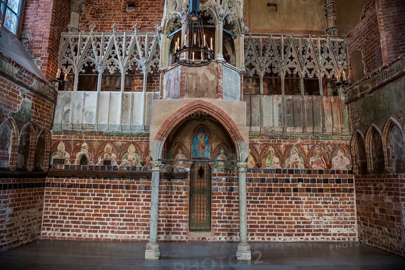 Detail in the St. Mary's Church