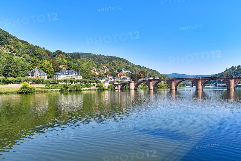 View of bridge called Karl Theodor Bridge