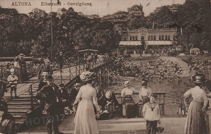The Elbe beach in Altona