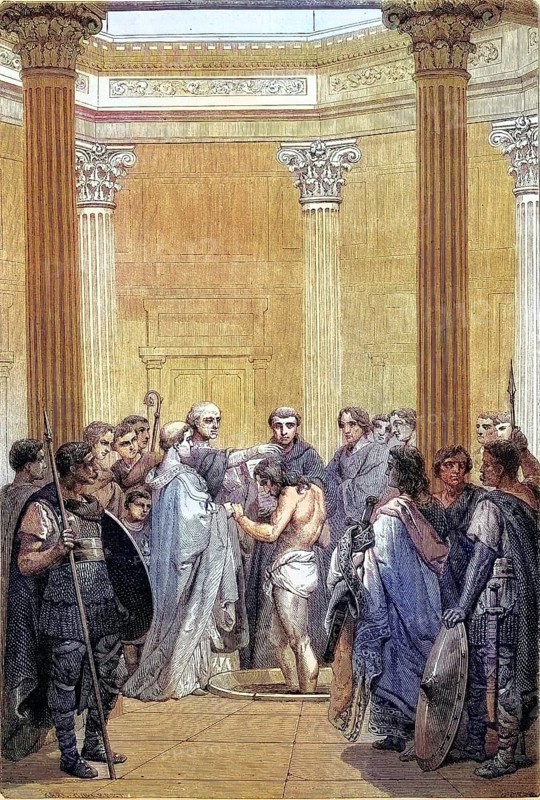 Baptism of Clovis I 466-511