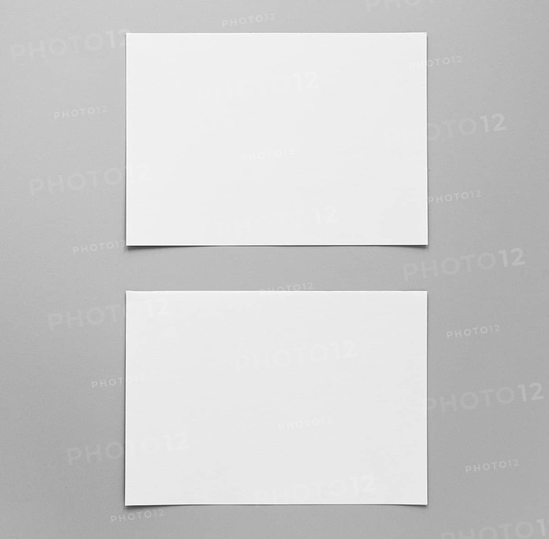 View empty paper sheets arrangement. Resolution and high quality beautiful photo