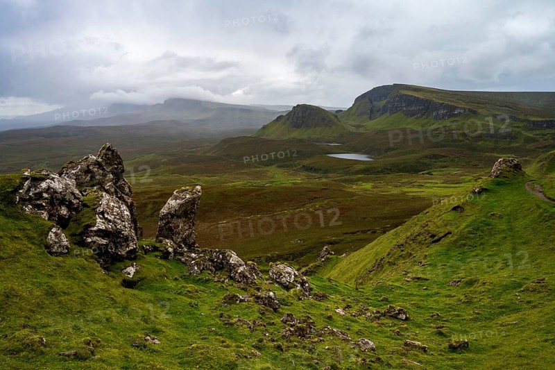Quiraing Rock Landscape