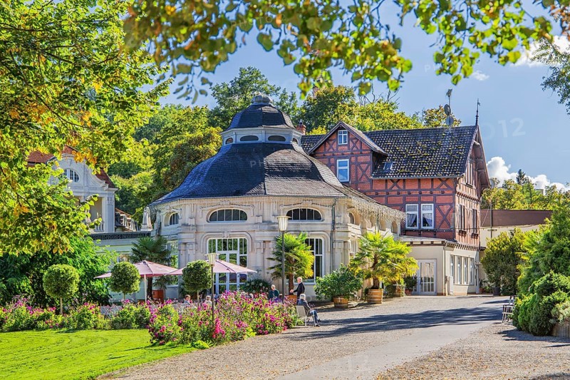 Wandelhalle am spa hotel im Kurgarten