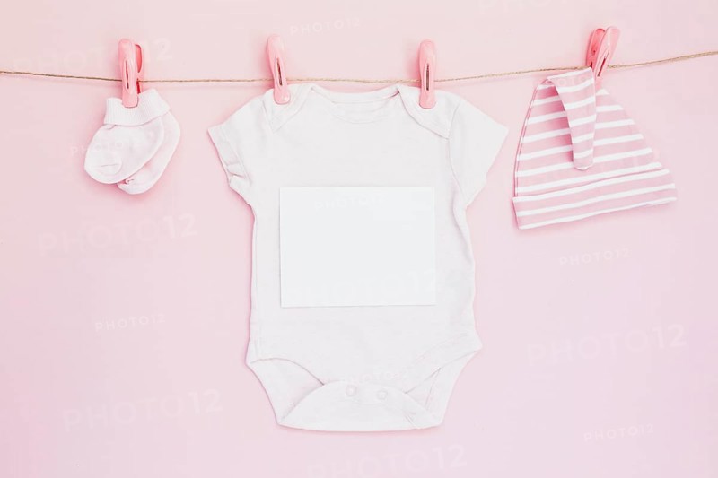 Composed childish clothes string