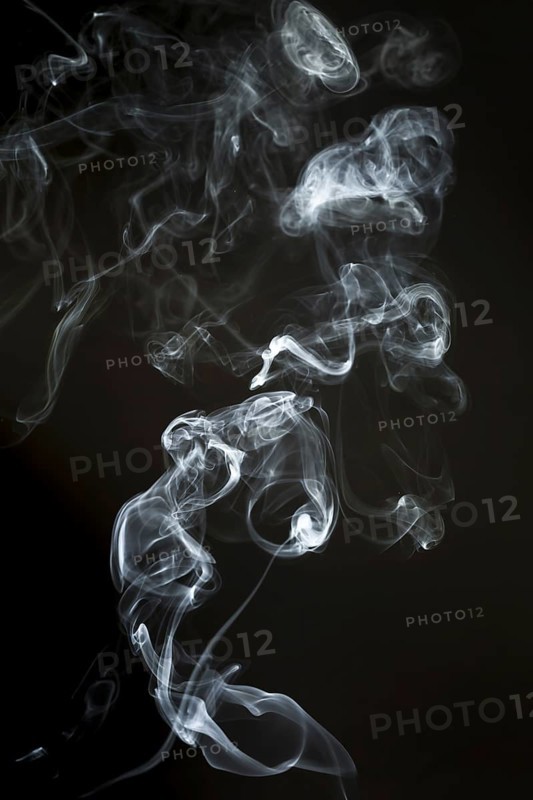 Smoke silhouette with wavy shapes. Resolution and high quality beautiful photo